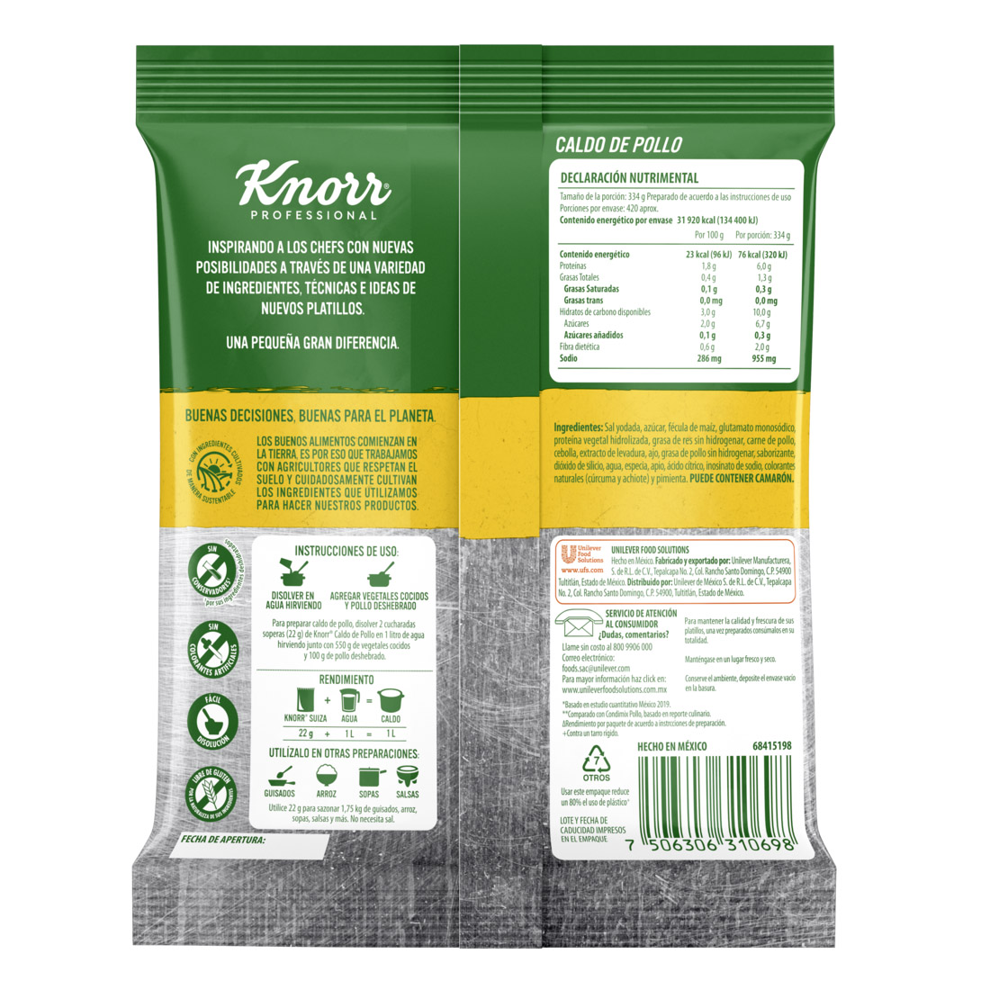 Knorr Suiza Caldo de Pollo  Kg – All Serve Food Service