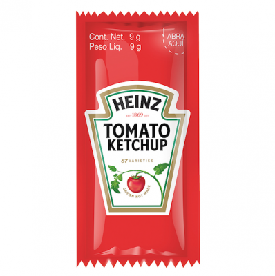 ketchup heinz catsup 9g mex porcion 9gr allservefoodservice