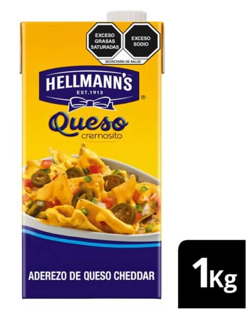 Hellmann’s® Aderezo de Queso Cheddar 1 L - Imagen 2